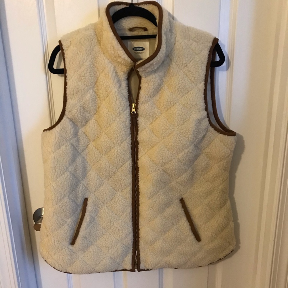 Old Navy Sherpa vest.